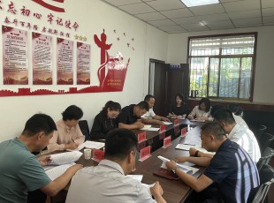 州巡学旁听事情组指导临夏州农投公司党委理论学习中心组学习